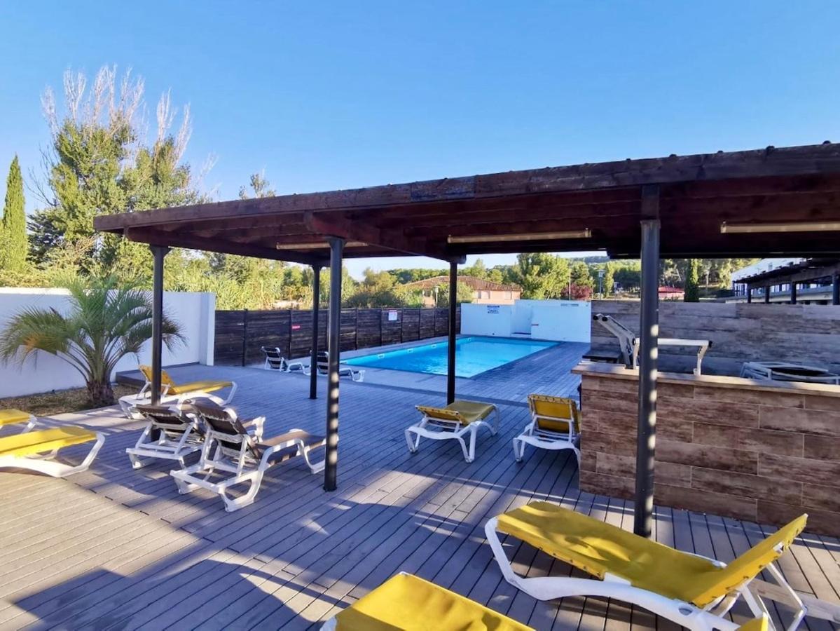 Les Jardins D'Athena Aparthotel เออกีส์ ภายนอก รูปภาพ